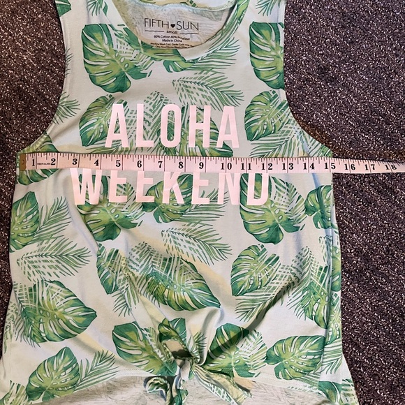 Fifth Sun Crop Tank Top Size Small - Picture 7 of 8